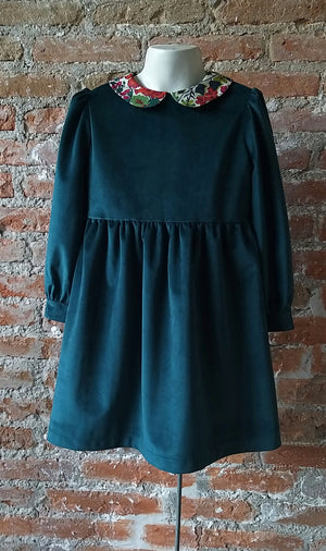 Vestido Terciopelo TEAL