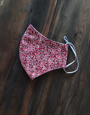 Cubrebocas Winter Rojo (Adulto)