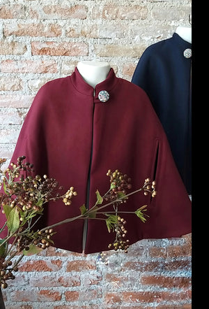 Capa Reversible Vino-Marino