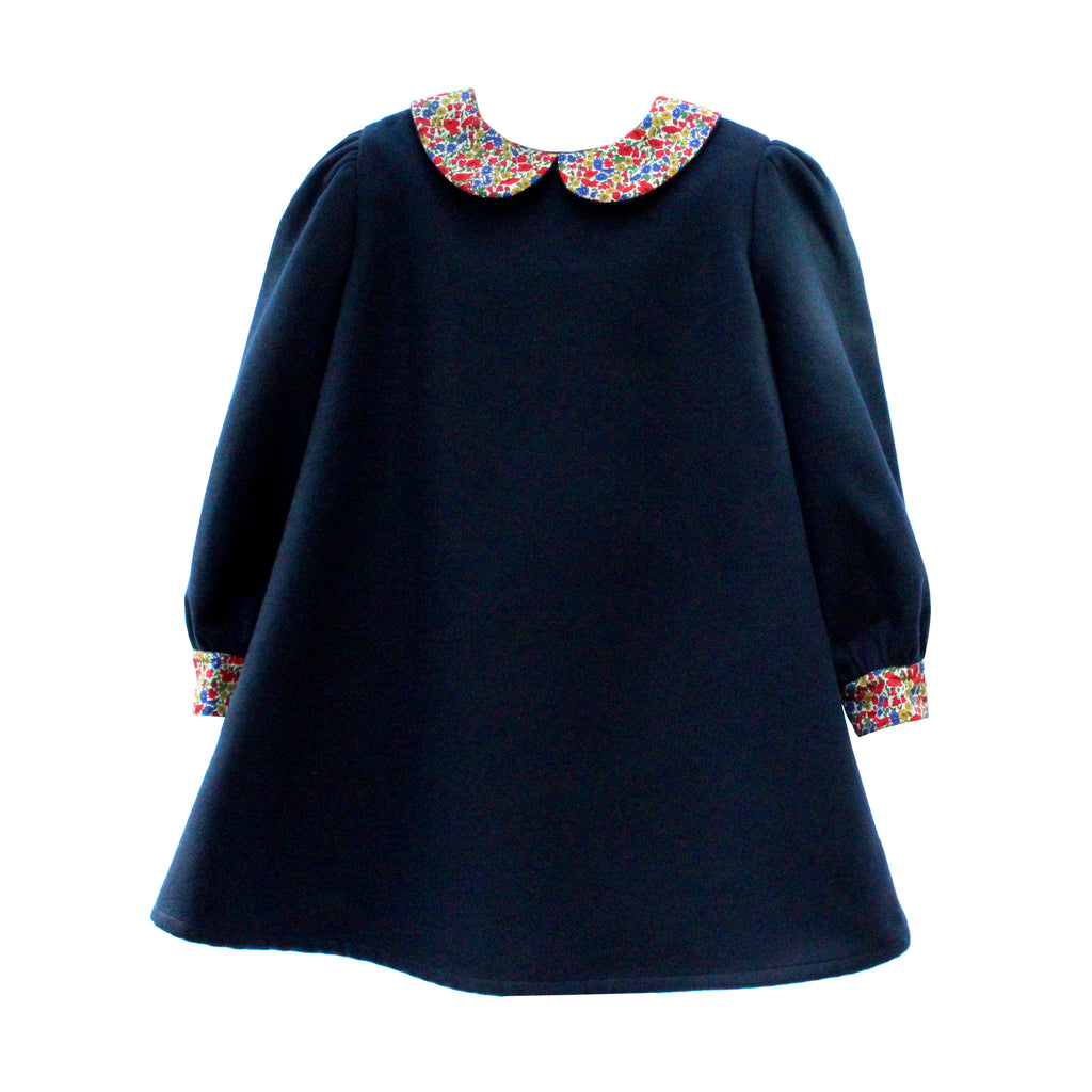 Vestido PP manga larga (marino)