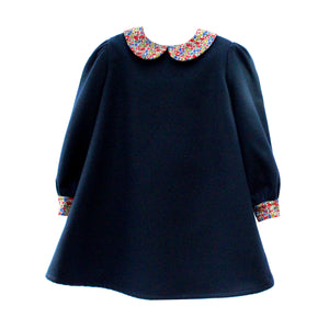 Vestido PP manga larga (marino)